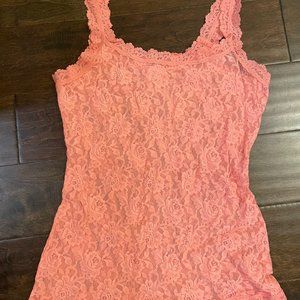 Coral Lace Camisole - Hanky Panky